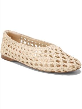 Sam Edelman Shira Woven Flat in Ivory